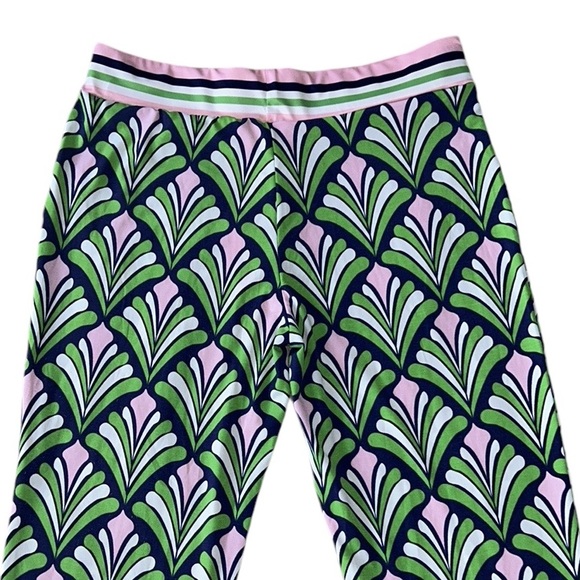 NWT Macbeth Collection by Margaret Josephs Printed Flared Pants - L - Picture 2 of 11